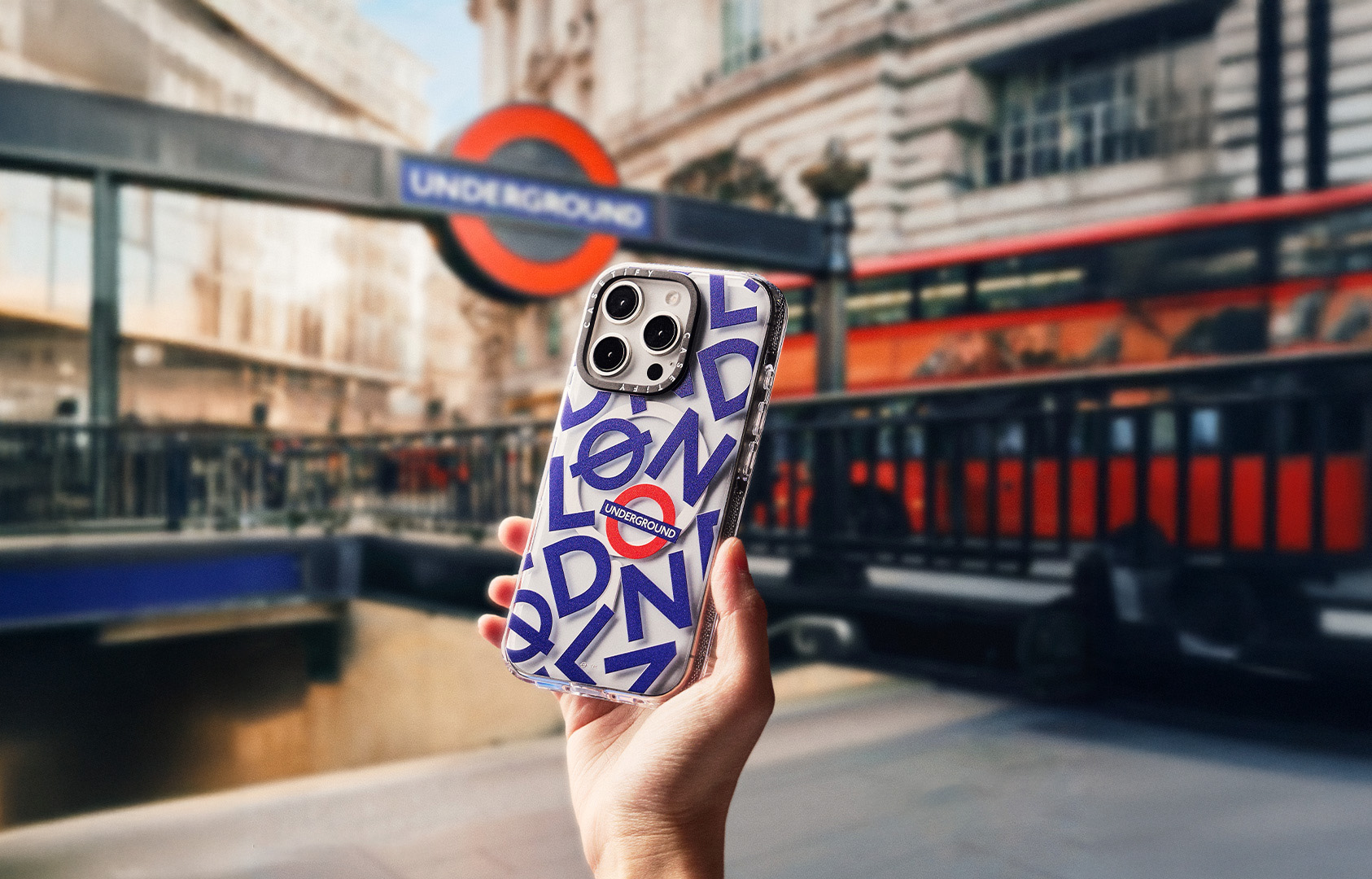 New Casetify x TfL phone cases