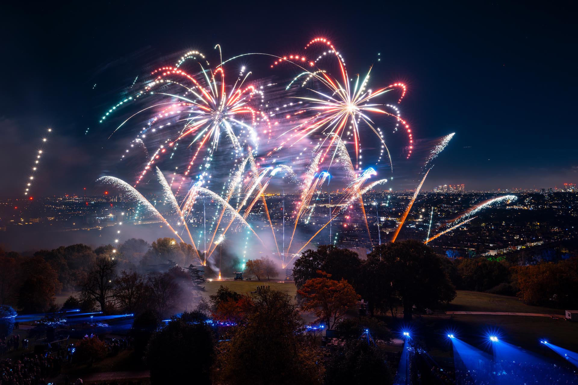 Epic fireworks & drone show comes to Alexandra Palace